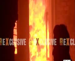 Meerut में आग का तांडव, धागा बनाने वाली फैक्ट्री जलकर खाक। Uttar Pradesh News