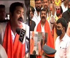 Palghar Case | Ram Kadam detained | 'जनआक्रोश' यात्रेपूर्वी भाजप नेते राम कदम पोलिसांच्या ताब्यात