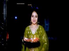 Paridhi Sharma celebrates Diwali in hometown Indore