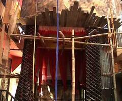 আলোক আনন্দ ২০২০: বন্ধ কারখানার আবহে শক্তির আরাধনা শ্যামাপল্লি শ্যামা সঙ্ঘে