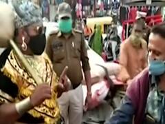 Indore Police dresses up as Yamraj to create awareness about corona