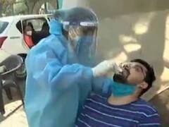 અમદાવાદના વસ્ત્રાપુરમાં કોરોના ટેસ્ટ માટે લોકોની ઉમટી ભીડ, જુઓ વીડિયો