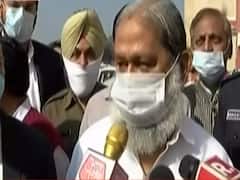 Haryana Health Minister Anil Vij takes trial dose of Bharat Biotech's COVID-19 vaccine