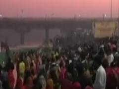 Chhat Puja 2020 : Lucknow में Gomti नदी के किनारे से छठ महापर्व की तस्वीरें