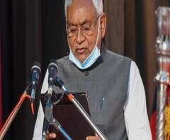 মুখ্যমন্ত্রী পদে শপথ নিতীশের, উপমুখ্যমন্ত্রী পদে শপথ রেনু দেবী-তারকিশোর প্রসাদের, হাজির অমিত শাহ-জেপি নাড্ডা