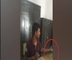 बाबू फरियादाओं से रिश्वत लेता कैमरे में कैद, सोशल मीडिया पर वीडियो हुआ वायरल