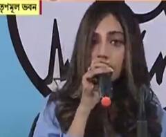 Nusrat Jahan: রাজ্যে ১২ থেকে বেড়ে ৪২টি বিশ্ববিদ্যালয়, বেকারত্ব কমেছে ৪০ শতাংশ, তৃণমূল ভবনে সাংবাদিক বৈঠকে মন্তব্য সাংসদ নুসরত জাহানের