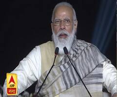 PM Narendra Modi बोले- Ram Mandir पर भी डराने की कोशिश हुई | ABP Ganga 