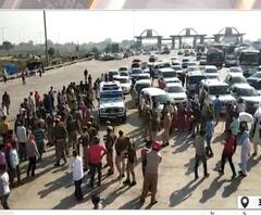 किसानों पर हुए लाठीचार्ज को लेकर आक्रोश | Khabarein Tabadtod