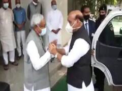 कल 7वीं बार सीएम पद की शपथ लेंगे Nitish Kumar, Deputy CM कौन होगा इस पर Rajnath Singh का बड़ा बयान