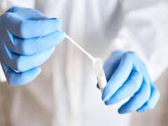 અમદાવાદ: અખબારનગર પાસે કોરોનાના ટેસ્ટિંગ માટે ડોમની બહાર લોકોની લાંબી લાઈન 