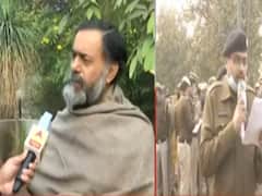 Agitating Farmers to depart from Rewari at 11 am under the leadership of Yogendra Yadav