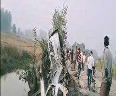 बेकाबू ट्रक ने ट्रैक्टर को मारी टक्कर, हादसे में 2 घायल