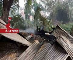 টিটাগড়ে BJP-র কার্যালয় পুড়ে ছাই, তৃণমূলের দিকেই আক্রমণের তির গেরুয়া শিবিরের