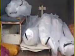 કોરોના કાળમાં સંવેદનાનું મોત, ગાંધીનગરના અંતિમધામમાં શબવાહિનીમાં ચાર મૃતદેહ એક સાથે મોકલાયા