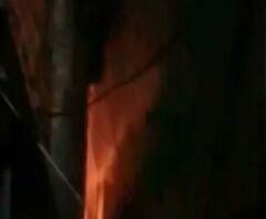 বাগুইআটিতে আগুন, ঘিঞ্জি এলাকায় স্থানীয়দের মধ্যে আতঙ্ক 