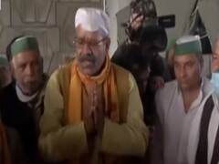 किसान आंदोलन: प्रदर्शन में पहुंचे Congress नेता Ajay Kumar Lallu, किया हवन