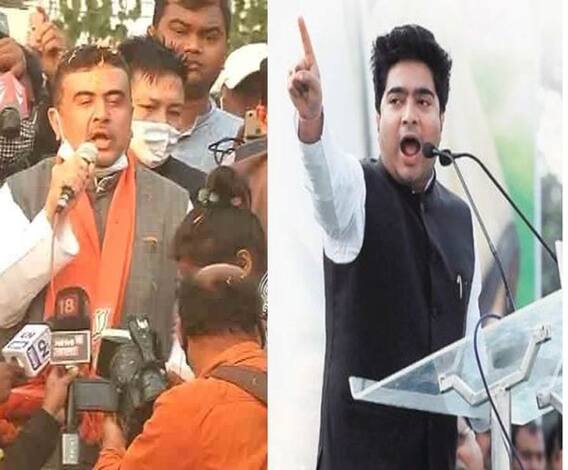 ৭টায় বাংলা (১): ডায়মন্ডহারবারে অভিষেক, দাঁতনে শুভেন্দু, বাকযুদ্ধে উত্তপ্ত বছরের শেষ রবিবার