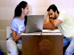 Karan Veer Grover and Pooja Gor shooting for a digital property