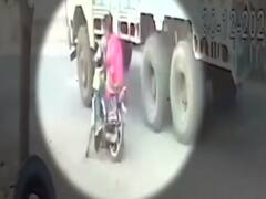 Overtaking turns fatal for Sitapur couple, accident captured on CCTV