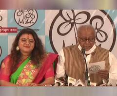 Soumitra Khan's Wife Joins TMC: 'কাপুরুষ হওয়া পছন্দ করি না', তৃণমূলে যোগ দিয়ে স্ত্রী সুজাতার তির সৌমিত্রর দিকে? 