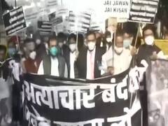 Where is democracy? questions Rahul Gandhi