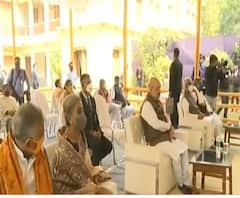 Amit Shah Bengal Visit: মোহিত হয়ে বাউল গান শুনলেন অমিত শাহ, ঠুুকলেন তালও, রইল সঙ্গীত ভবনের পুরো সাংস্কৃতিক অনুষ্ঠান