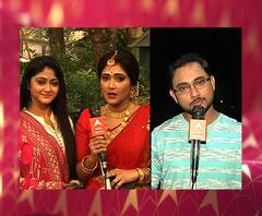 অনস্ক্রিন দুই বোনের অফস্ক্রিন আড্ডা জমল শ্যুটিংয়ের অবসরে, অপু আর সুপর্ণার বন্ধুত্বের ছবি উঠে এল হয় মা নয় বউমায়