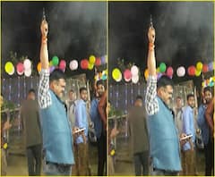 मांगलिक कार्यक्रम में चलाई धांय-धांय गोलियां, अब वीडियो हुआ वायरल | ABP Ganga 