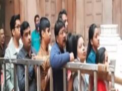 Social distancing norms flouted at Banke Bihari temple
