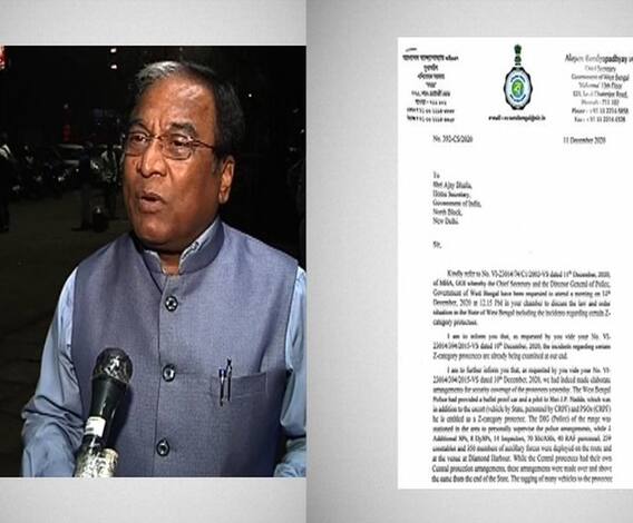 ৭টায় বাংলা (১): কেন্দ্রের তলব থেকে অব্যাহতি চেয়ে স্বরাষ্ট্রসচিবকে চিঠি মুখ্যসচিবের, রাজ্যের প্রতি ক্ষুব্ধ Joyprokash Majumder, সঙ্গে অন্য খবর