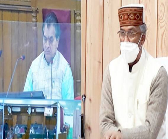 Corona काल में कुछ ऐसे शुरू हुआ Uttarakhand Vidhan Sabha का शीतकालीन सत्र | ABP Ganga 