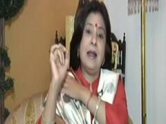 Malini Awasthi wishes the best for ABP News via a song