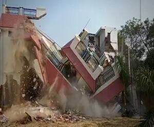 एक और हिस्ट्रीशीटर का आलिशान मकान हुआ जमींदोज | Ganga Prime 