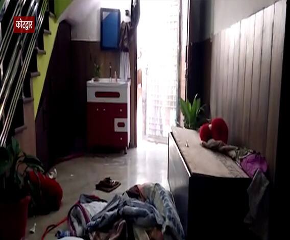 बच्चों की गर्दन पर चाकू रखकर घर लूट ले गए डकैत | Kotdhar | abp Ganga 