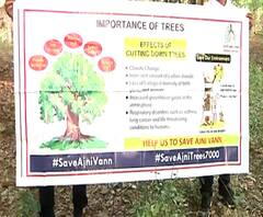 मुंबईच्या 'आरे वाचवा' चळवळीचा दुसरा अंक नागपुरात, शहराच्या मध्यभागी असलेलं जंगल वाचवण्यासाठी चळवळ 