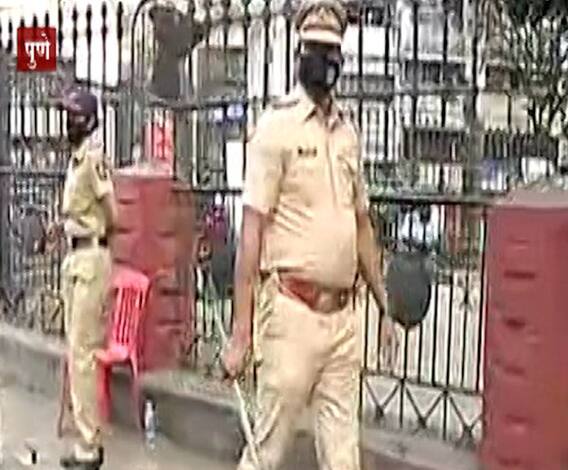 Pune in Curfew | नववर्षाच्या पार्श्वभूमीवर पुण्यातील शनिवार वाड्यावर मोठा पोलीस बंदोबस्त