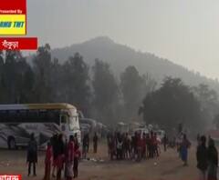 Christmas 2020: শীতের আমেজ গায়ে মাখতে শুশুনিয়ায় পর্যটকদের ভিড়