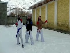 Dras की नई पहचान बन रहा मार्शल आर्ट्स कोचिंग सेंटर