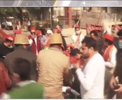 सपा ने नेशनल हाईवे - 24 किया जाम | Khabarein Tabadtod | ABP Ganga