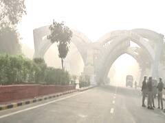 Delhi-NCR में छाई धुंध की चादर, सीजन का पहला घना कोहरा