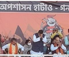 আজ বাংলায়: বৃহস্পতিবার কাঁথিতে পদযাত্রা শুভেন্দুর, তাঁর সঙ্গে রাজীব বন্দ্যোপাধ্যায়ের ব্যানার ঘিরে হুগলিতে জল্পনা
