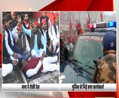Bharat Bandh पर UP में में कहीं पिटे प्रदर्शनकारी तो कहीं.... | Poorab Pashchim 