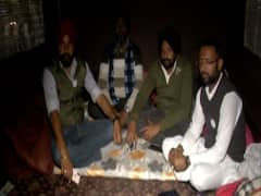 Creative farmer turns trolley into a room made out of waste