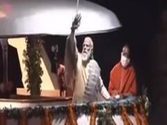 In case you missed it: Visuals from PM Modi's grand Dev Deepawali celebration