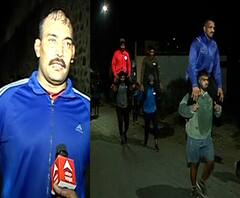 Exclusive Vijay Chaudhari | ट्रिपल महाराष्ट्र केसरी 'माझा'वर;कडाक्याच्या थंडीत विजय चौधरी यांचा सराव