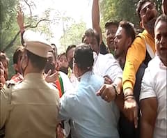 BJP Protest : राष्ट्रवादीचे पदाधिकारी मेहबूब शेख यांच्यावर कारवाई करा, नागपुरात भाजयुमोचं आंदोलन