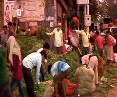 Bharat Bandh | शेतकऱ्यांकडून आज 'भारत बंद'ची हाक; मुंबईतील दादर भाजी मार्केट सुरु