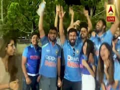 IND v AUS 2nd T20: Indian fans celebrate Team India's win