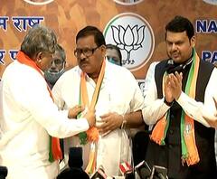 Balasaheb Sanap | माजी आमदार बाळासाहेब सानप यांची घरवापसी; देवेंद्र फडणवीस यांचं भाषण